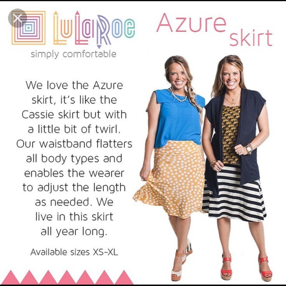 NEW! LLR Azure Skirt - Picture 5 of 10